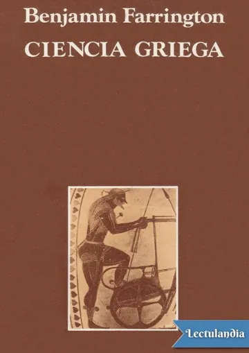 Ciencia griega de Benjamin Farrington, portada del libro