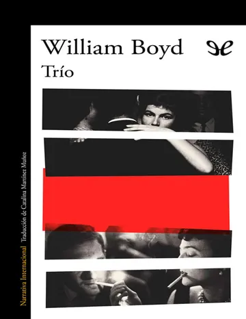 Trío de William Boyd, portada del libro