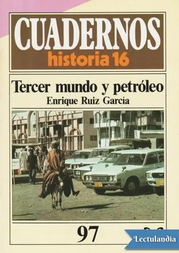 Tercer mundo y petróleo de Enrique Ruiz García, portada del libro