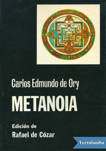 Metanoia de Carlos Edmundo de Ory, portada del libro