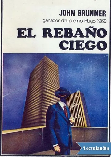 El rebaño ciego de John Brunner, portada del libro