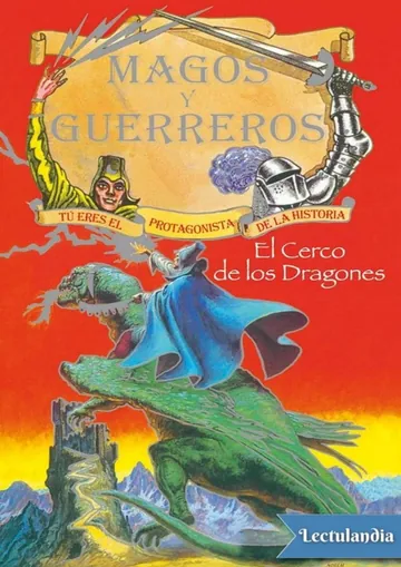 El cerco de los dragones de Eric Affabee, portada del libro