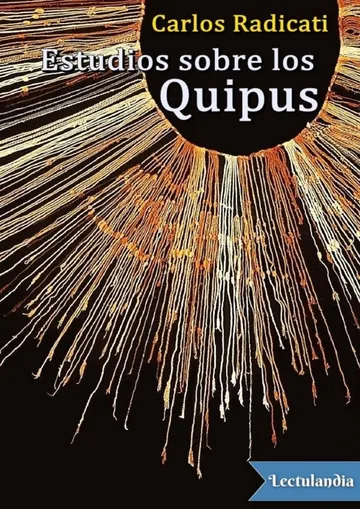 Estudios sobre los quipus de Carlos Radicati di Primeglio, portada del libro