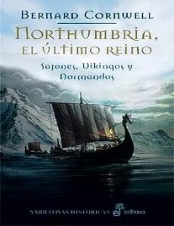 Northumbria, el ultimo reino de Bernard Cornwell, portada del libro