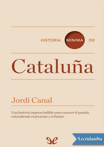 Historia mínima de Cataluña de Jordi Canal, portada del libro