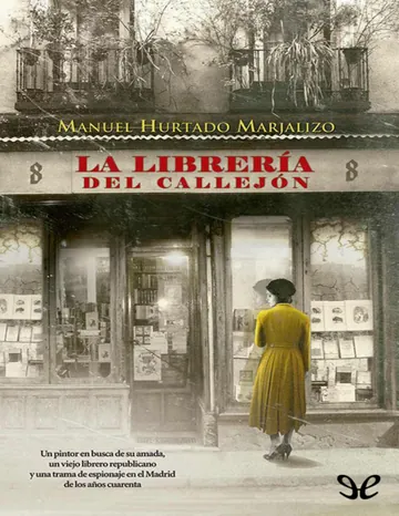 La librería del callejón de Manuel Hurtado, portada del libro
