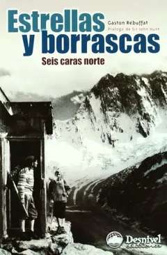 Estrellas y borrascas de Gaston Rébuffat, portada del libro