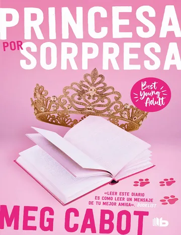 Princesa por sorpresa de Meg Cabot, portada del libro