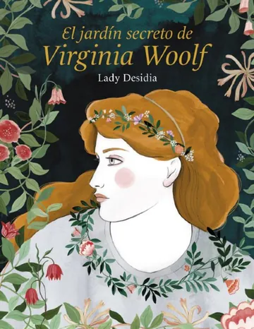 El jardín secreto de Virginia Woolf de Lady Desidia, portada del libro