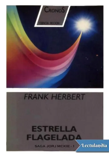 Estrella flagelada de Frank Herbert, portada del libro