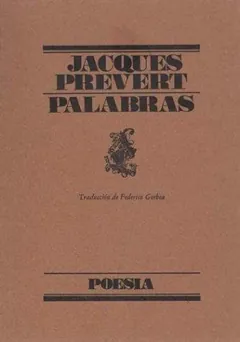 Palabras de Jacques Prevert, portada del libro
