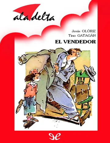 El vendedor de Jesús Olóriz, portada del libro