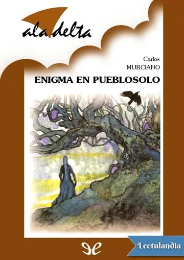 Enigma en Pueblosolo de Carlos Murciano, portada del libro