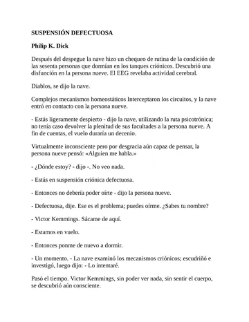 SUSPENSIÓN DEFECTUOSA de suspension defectuosa, portada del libro