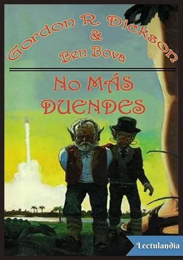 No más duendes de Gordon R. Dickson, portada del libro