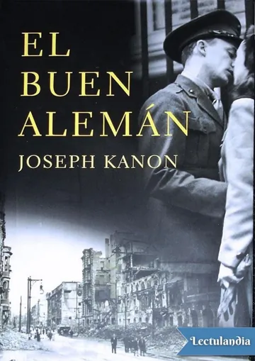 El buen alemán de Joseph Kanon, portada del libro