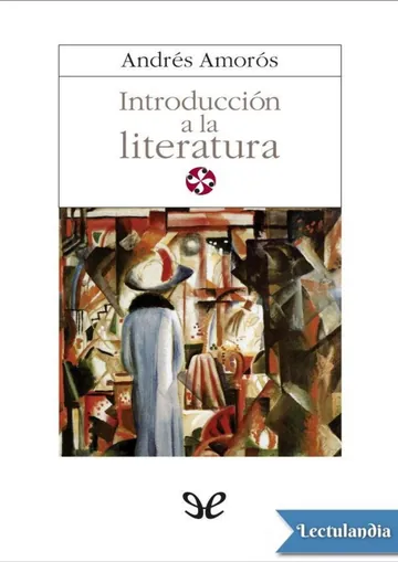 Introducción a la literatura de Andrés Amorós, portada del libro