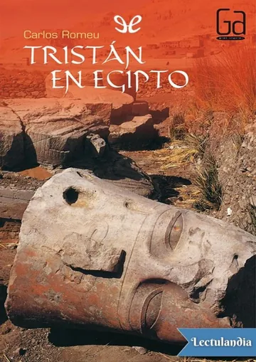 Tristán en Egipto de Carlos Romeu, portada del libro