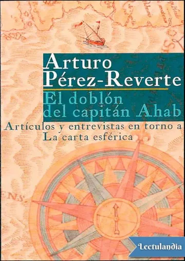 El doblón del capitán Ahab de Arturo Perez-Reverte, portada del libro