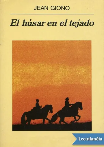 El húsar en el tejado de Jean Giono, portada del libro