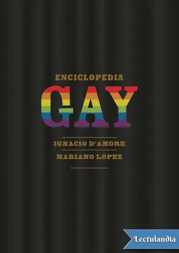 Enciclopedia gay de Ignacio D’Amore, portada del libro