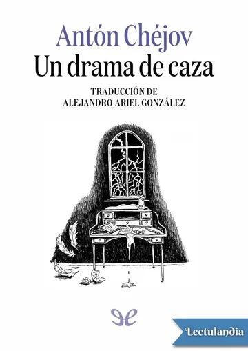 Un drama de caza de Anton Chejov, portada del libro