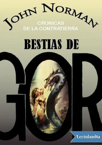 Bestias de Gor de John Norman, portada del libro