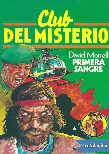 Primera sangre de David Morrell, portada del libro