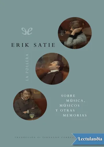 Sobre música, músicos y otras memorias de Erik Satie, portada del libro