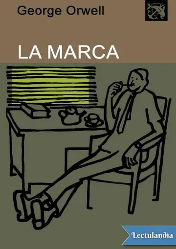 La marca de George Orwell, portada del libro