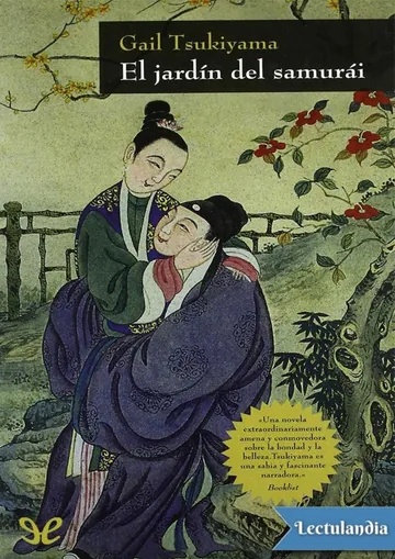 El jardín del samurái de Gail Tsukiyama, portada del libro