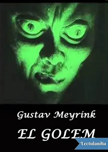 El Golem de Gustav Meyrink, portada del libro