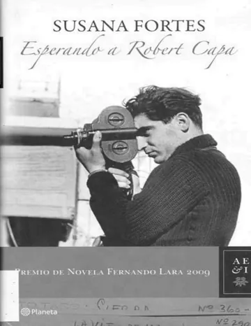 Esperando a Robert Capa de Susana Fortes, portada del libro