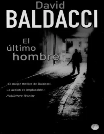 El último hombre de David Baldacci, portada del libro