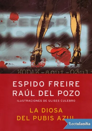 La diosa del pubis azul de Espido Freire, portada del libro