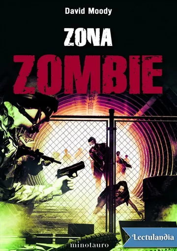 Zona zombie de David Moody, portada del libro