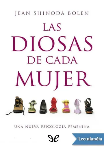 Las diosas de cada mujer de Jean Shinoda Bolen, portada del libro