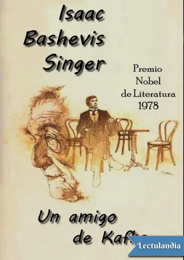 Un amigo de Kafka de Isaac Bashevis Singer, portada del libro