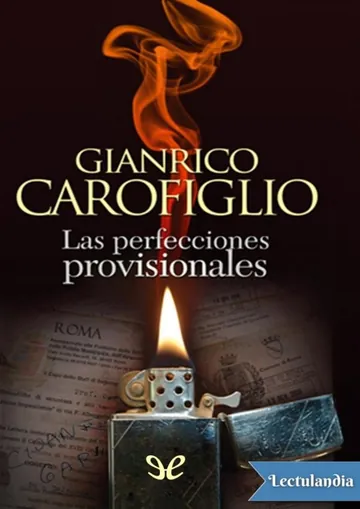 Las perfecciones provisionales de Gianrico Carofiglio, portada del libro