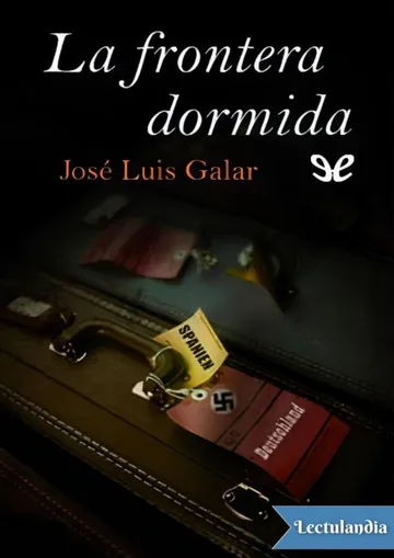 La frontera dormida de Jose Luis Galar, portada del libro