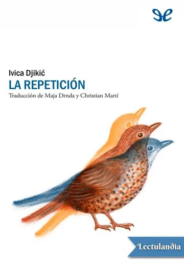 La repetición de Ivica Djikic, portada del libro