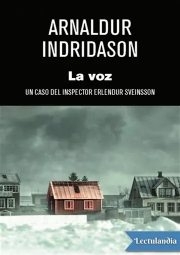 La voz de Arnaldur Indridason, portada del libro