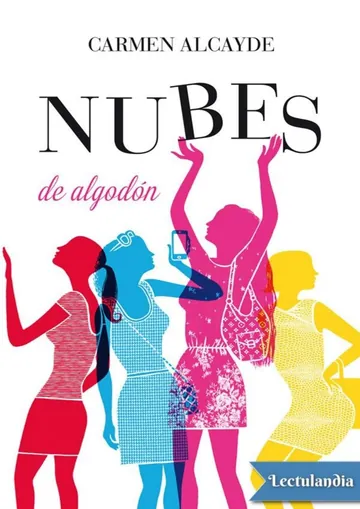 Nubes de algodón de Carmen Alcayde, portada del libro