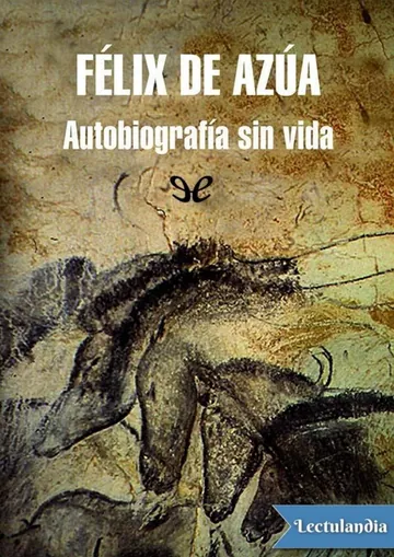 Autobiografía sin vida de Félix de Azúa, portada del libro