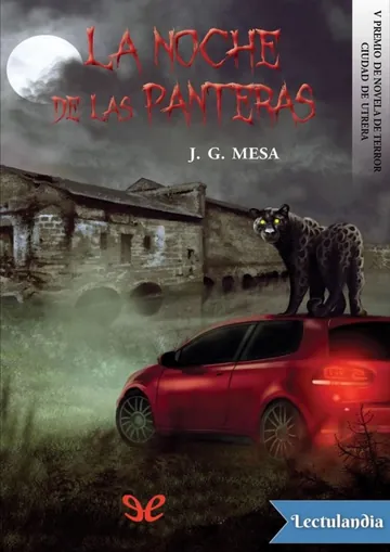 La noche de las panteras de Juan Gonzalez Mesa, portada del libro