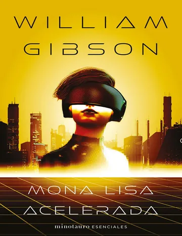 Mona Lisa acelerada no 0303 de William Gibson, portada del libro