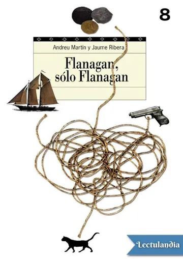 Flanagan, solo Flanagan de Andreu Martín, portada del libro