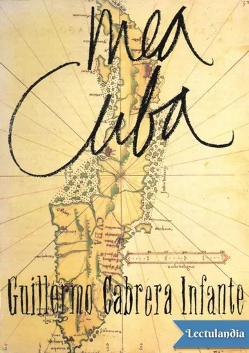 Mea Cuba de Guillermo Cabrera Infante, portada del libro
