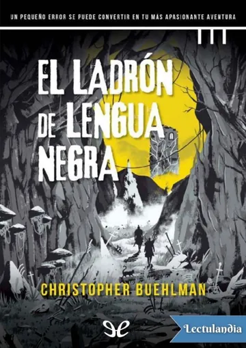 El ladrón de lengua negra de Christopher Buehlman, portada del libro