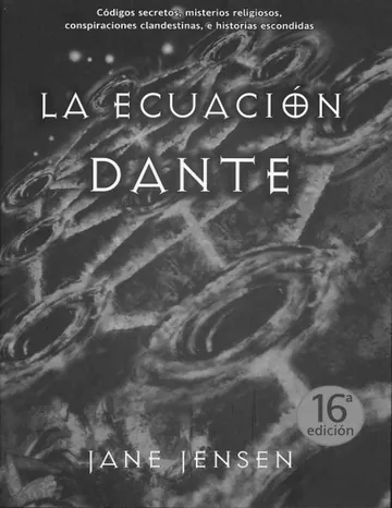 La ecuación Dante de Jane Jensen, portada del libro